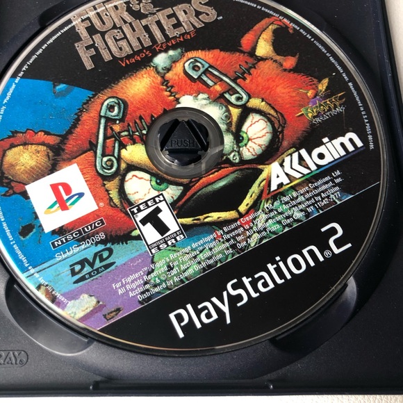 Fur Fighters Viggo's Revenge Game & Case Sony Playstation 2 Ps2 No Manual Tested - Picture 4 of 5